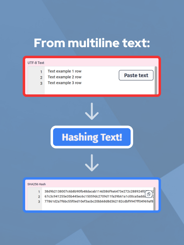 multiline_text_to_sha-256_hash